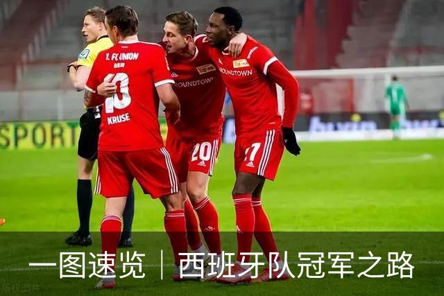 一图速览｜西班牙队冠军之路