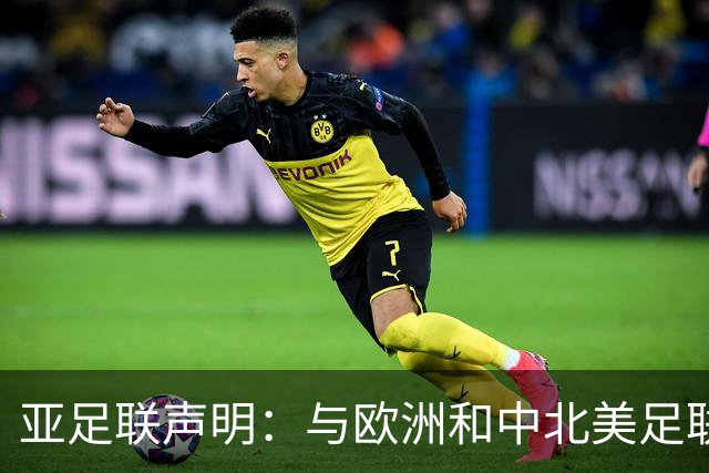 亚足联声明：与欧洲和中北美足联立场一致 反对世界杯私有化