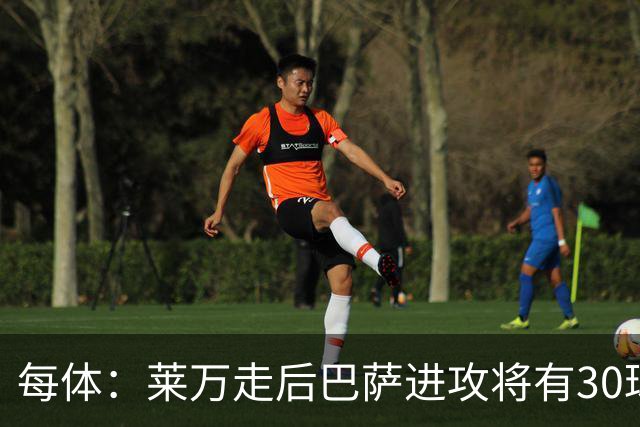 每体：莱万走后巴萨进攻将有30球的缺口，仍需拿下一名正印中锋